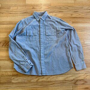 Kardo Heavyweight Corduroy Shirt in Lavender Large